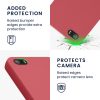 Husa Apple iPhone 5/iPhone 5s/iPhone SE, Roz inchis, Silicon, KWM000007UT021C