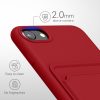 Husa Apple iPhone SE (2022)/iPhone SE (2020)/iPhone 8, Roz inchis, Silicon, KWM0000134I018C