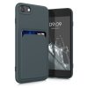 Husa Apple iPhone SE (2022)/iPhone SE (2020)/iPhone 8, Verde inchis, Silicon, KWM0000134I019C