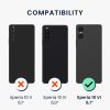 Husa Sony Xperia 10 VI, Negru, Silicon, KWM000021TP001C