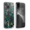 Set Husa si Folie de protectie Apple iPhone 15, Multicolor, Silicon/Sticla securizata, KWM000022TE002C