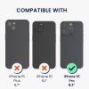 Set Husa si Folie de protectie Apple iPhone 15 Pro, Multicolor, Silicon/Sticla securizata, KWM000022TF001C