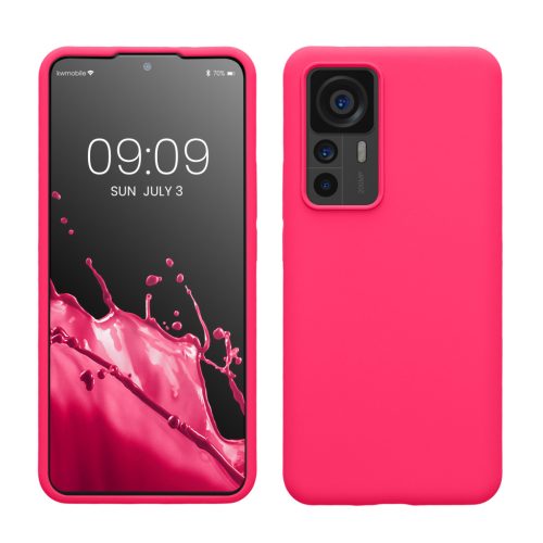 Husa Xiaomi 12T/12T Pro, Roz, Silicon, KWM000017RL012C
