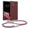 Husa cu jnur Motorola Edge 30 Neo, Violet, Silicon, KWM0000199S003C