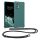 Husa cu jnur Motorola Edge 30 Neo, Verde, Silicon, KWM0000199S005C
