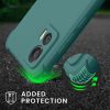 Husa cu jnur Motorola Edge 30 Neo, Verde, Silicon, KWM0000199S005C
