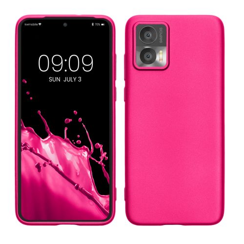 Husa Motorola Edge 30 Neo, Roz, Silicon, KWM0000201J008C