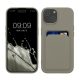 Husa Apple iPhone 15, Gri, Silicon, KWM000020EM011C