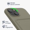 Husa Apple iPhone 15, Gri, Silicon, KWM000020EM011C