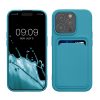 Husa Apple iPhone 15 Pro, Albastru deschis, Silicon, KWM000020EO007C