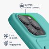 Husa Apple iPhone 15 Pro, Verde deschis, Silicon, KWM000020EO009C