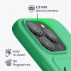Husa Apple iPhone 15 Pro, Verde, Silicon, KWM000020EO010C