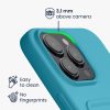 Husa Apple iPhone 15 Pro Max, Albastru deschis, Silicon, KWM000020EP007C