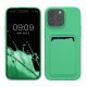 Husa Apple iPhone 15 Pro Max, Verde, Silicon, KWM000020EP010C
