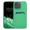 Husa Apple iPhone 15 Pro Max, Verde, Silicon, KWM000020EP010C