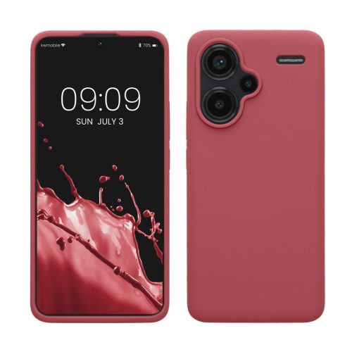Husa Xiaomi Redmi Note 13 Pro Plus 5G, Roz inchis, Silicon, KWM000020KH015C