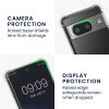 Husa cu jnur detasabil Google Pixel 8, Transparent/Negru, Silicon, KWM000020PD001C