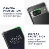 Husa cu jnur detasabil Google Pixel 8a, Transparent/Negru, Silicon, KWM000020PE001C