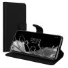 Husa Samsung Galaxy A35, Negru, Piele ecologica/Silicon, KWM000021TT001C