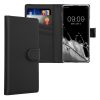 Husa Samsung Galaxy S10, Negru, Piele ecologica/Silicon, KWM000021TZ001C
