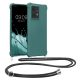 Husa cu jnur Motorola Edge 40 Neo, Verde, Silicon, KWM000022NX002C