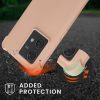 Husa cu jnur Motorola Edge 40 Neo, Crem, Silicon, KWM000022NX004C