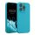 Husa Apple iPhone 15 Pro, Albastru deschis, Silicon, KWM000022OM009C