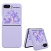 Husa Samsung Galaxy Z Flip5, Albastru, Silicon, KWM000021UD002C
