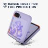 Husa Samsung Galaxy Z Flip5, Albastru, Silicon, KWM000021UD002C