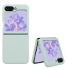 Husa Samsung Galaxy Z Flip5, Verde deschis, Silicon, KWM000021UD005C