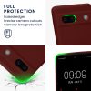 Husa Google Pixel 7a, Rosu inchis, Silicon, KWM000019YF039C