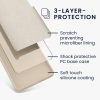Husa Google Pixel 8a, Crem, Silicon, KWM000020KQ024C
