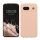 Husa Google Pixel 8a, Crem, Silicon, KWM000020KU020C