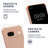 Husa cu jnur Google Pixel 8a, Crem, Silicon, KWM000020KW008C