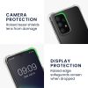 Husa cu jnur detasabil Samsung Galaxy A53 5G, Transparent/Negru, Silicon, KWM000021UE001C