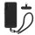 Husa cu jnur detasabil Samsung Galaxy A54 5G, Transparent/Negru, Silicon, KWM000021UI001C