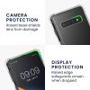 Husa cu jnur detasabil Samsung Galaxy S10, Transparent/Negru, Silicon, KWM000021UJ001C