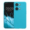 Husa OnePlus Nord 3 5G, Albastru deschis, Silicon, KWM0000204U009C