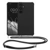 Husa cu jnur Samsung Galaxy A35, Negru, Silicon, KWM000021TN001C