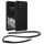 Husa cu jnur Samsung Galaxy A15 5G, Negru, Silicon, KWM000021UN001C