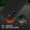 Husa cu jnur Samsung Galaxy A15 5G, Negru, Silicon, KWM000021UN001C