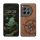 Husa OnePlus 12, Maro, Lemn/Silicon, KWM000022QB002C
