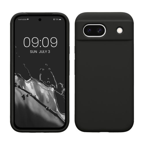 Husa Google Pixel 8a, Negru, Silicon, KWM000020KQ029C