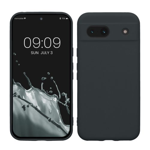 Husa Google Pixel 8a, Albastru inchis, Silicon, KWM000020KU024C