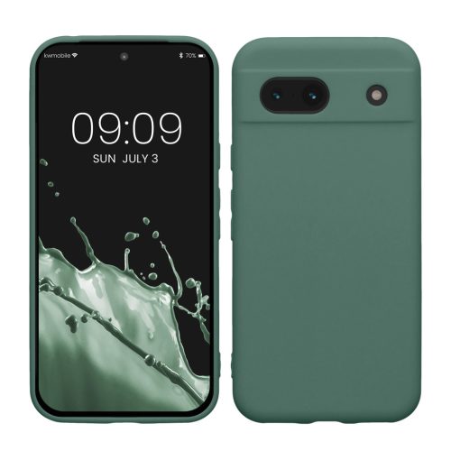 Husa Google Pixel 8a, Verde, Silicon, KWM000020KU026C