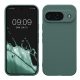 Husa Google Pixel 9, Verde, Silicon, KWM000020PG003C
