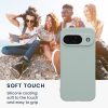 Husa Google Pixel 9, Verde deschis, Silicon, KWM000020PG005C