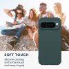 Husa Google Pixel 9 Pro, Verde, Silicon, KWM000020PH003C