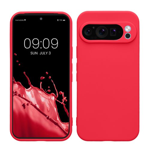 Husa Google Pixel 9 Pro, Roz, Silicon, KWM000020PH006C