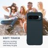 Husa Google Pixel 9 Pro, Verde inchis, Silicon, KWM000020PH008C
